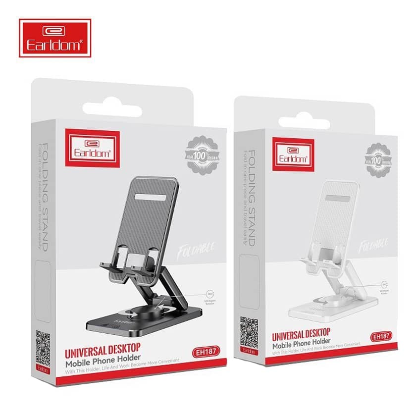 Earldom EH187 Universal Desktop Holder Black